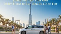 Dubai Full Day Tour with Entry Ticket to Burj Khalifa at the Top