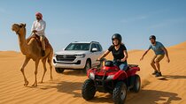 Short Desert Tour with Quad Bike Camel Ride Sandboard & Sunset