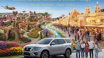Dubai Miracle Garden&Global Village-Private Transfer-Entry Ticket