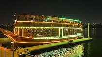 Dubai: Dhow Cruise with VIP Dining, Shisha & Buffet Dinner