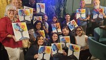 Paint N’ Sip Painting Activity in Oakland Park