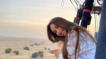 Sunrise Hot Air Balloon Ride Over Dubai Desert with Refreshment