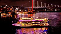 Istanbul Bosphorus Night Time Show And Dinner with Soft Drinks 