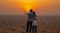 Premium Dubai Desert Sunrise with Dune Bashing & Camel Ride