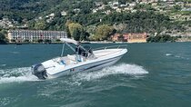 Self Ride Boat on Lake Como-No License, Easy - 7ppl (1h-8h)