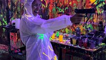 Private Neon Light Shooting and Spinning Art Class in LA 