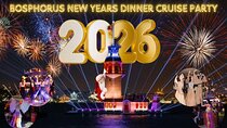 Bosphorus New Years Dinner Cruise Party in Istanbul 2026