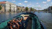 Amsterdam: Guided Open Boat Canal Cruise Unlimited Drinks Option