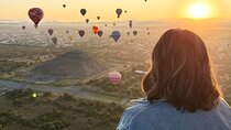 Balloon flight / Breakfast in the cave / CDMX pick-up + Pyramids
