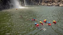 Swim Below the Victoria Falls Sprays