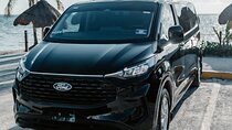 Black Luxury Van from hotels to Cancun Airport