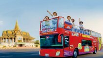 Phnom Penh Hop-on Hop-off Bus with Free Boat Cruise 1 Day Pass