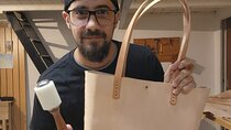 You will learn how to create a leather bag with your own hands!