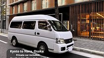 Kyoto, Nara and Osaka private up to 9 pax picked up from Kyoto