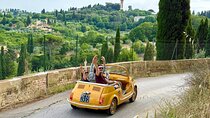 Discover Florence on e-cabriot fiat 500 