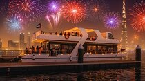 New Year Dinner Cruise Dubai 2025 with Burj Khalifa Fireworks