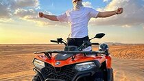 VIP Dubai Desert Safari with Quad Bike, Camel Ride, Dinner, Shows