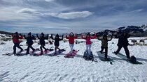 Winter Hike and Snowga Snow Yoga with Epic Views of Park City