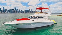 50 Feet Red Marble Miami Yacht Rental | 3 to 8 Hours | 13 ppl
