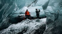 Ice Cave and Glacier Tour in Glacier Monster Truck from Gullfoss