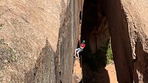 Moab Rappeling Adventure: Medieval Chamber Slot Canyon