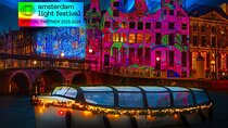 Amsterdam Light Festival: Canal Cruise + Bite & Unlimited Drinks
