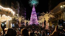 Vigo Christmas lights guided tour from Santiago
