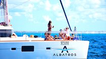 Sail Plus Catamaran to Isla Mujeres with Beach Club & Open Bar