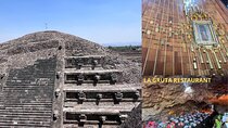 Pyramids + Cave Restaurant + Guadalupe's Basilica Private Tour 