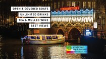 Amsterdam Light Festival Canal Cruise + Unlimited Drinks Option