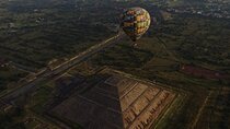 Sunrise in Globe over Teotihuacan