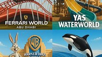 Abu Dhabi Ferrari World Warner Bro Water World Sea World Combo