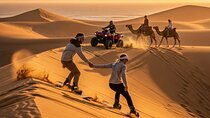 Agadir & Taghazout Quad Bike and Sandboarding Desert Adventure