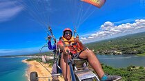 Paramotoring and mangrove River boat Safari Adventure in Bentota