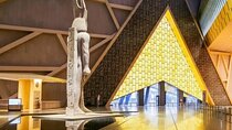Grand Egyptian Museum King Tut Gallery and Solar boat 