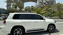 Dubai Private land Cruiser with Driver