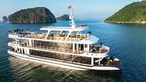 Full day Halong Bay Luxury Cruise - buffet lunch, kayak, swim.