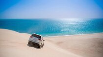 Doha Escape: Gentle Desert Safari with Camel Ride & Sandboarding