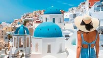 Santorini: Fira to Oia Best Taxi-Style Tour!