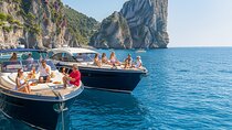 Capri in a Day: Boat Tour + City Visit + Free Bar + Aperitif 