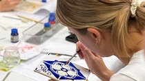 Downtown Porto Tile Painting Workshop with Porto Wine (Bainharia)