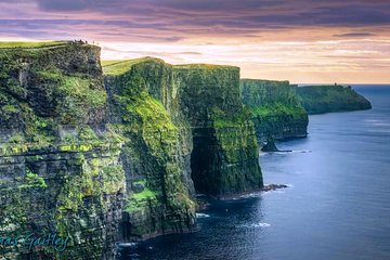 Aran Island, Cliffs of Moher & Cruise tour from Galway. Guided.