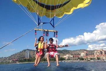 Tandem Parasailing Experience in Kelowna
