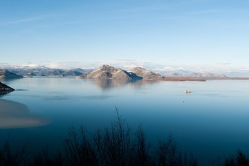 Lake Skadar with Rijeka Crnojevica (Pavlova strana) and Old Capital Cetinje