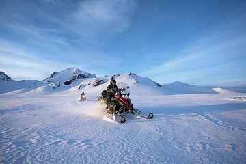 Golden Circle & Glacier Snowmobiling Day Trip from Reykjavik