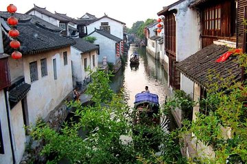 Private Flexible Suzhou City Tour with Tongli or Zhouzhuang Water Town Options 