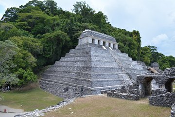 Palenque and Jungle Waterfalls from Tuxtla Gutierrez