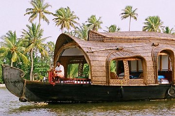 Kochi Private Tour: Overnight Alleppey Backwaters Houseboat Cruise