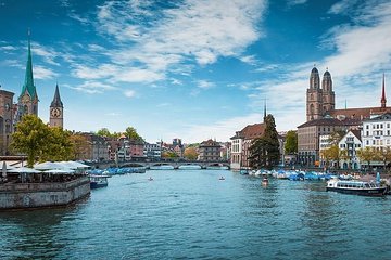 Zurich Tour: 6 hours on shore, on water, in the air!
