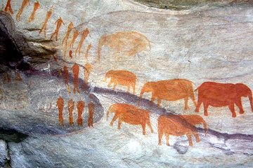Drakensberg Kamberg Rock Art & Mandela Capture Site Day Tour from Durban